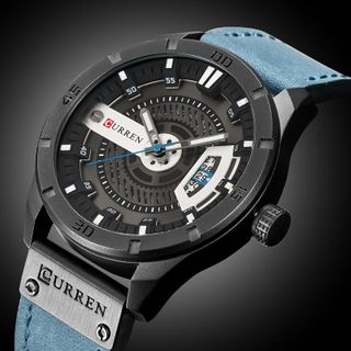 Leather Sport Quartz Watch