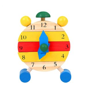 Children Wooden Alarm Clock