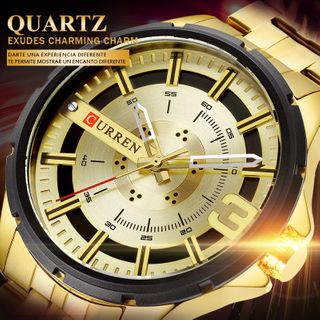 CURREN Steel Quartz Watch