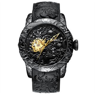 Dragon Pattern Wristwatch