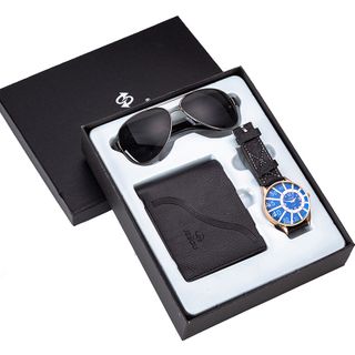 Combo Gift Set - Wallet, Sunglasses & Watch
