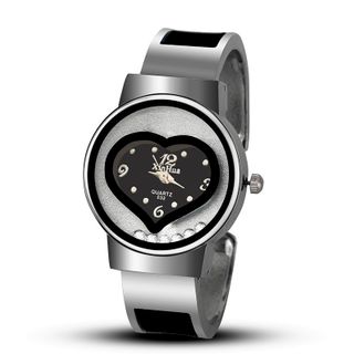 Women Luxury Stainless Steel Thin Quartz Watch