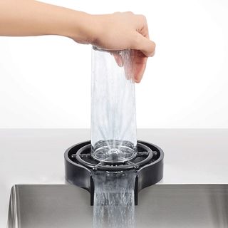 Faucet Glass Rinser For Kitchen Sinks