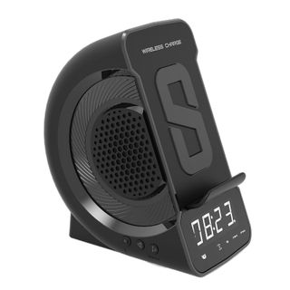 3 in 1 Wireless Charging Bluetooth Speaker Clock