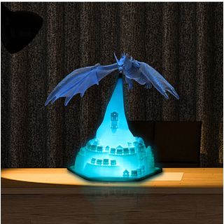 3D Dragon LED Night Lamp