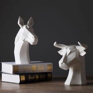 Ceramic Minimalist Animal Ornaments