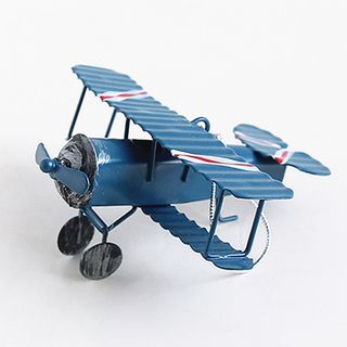 Retro Small Airplane Model Set of 3Pcs
