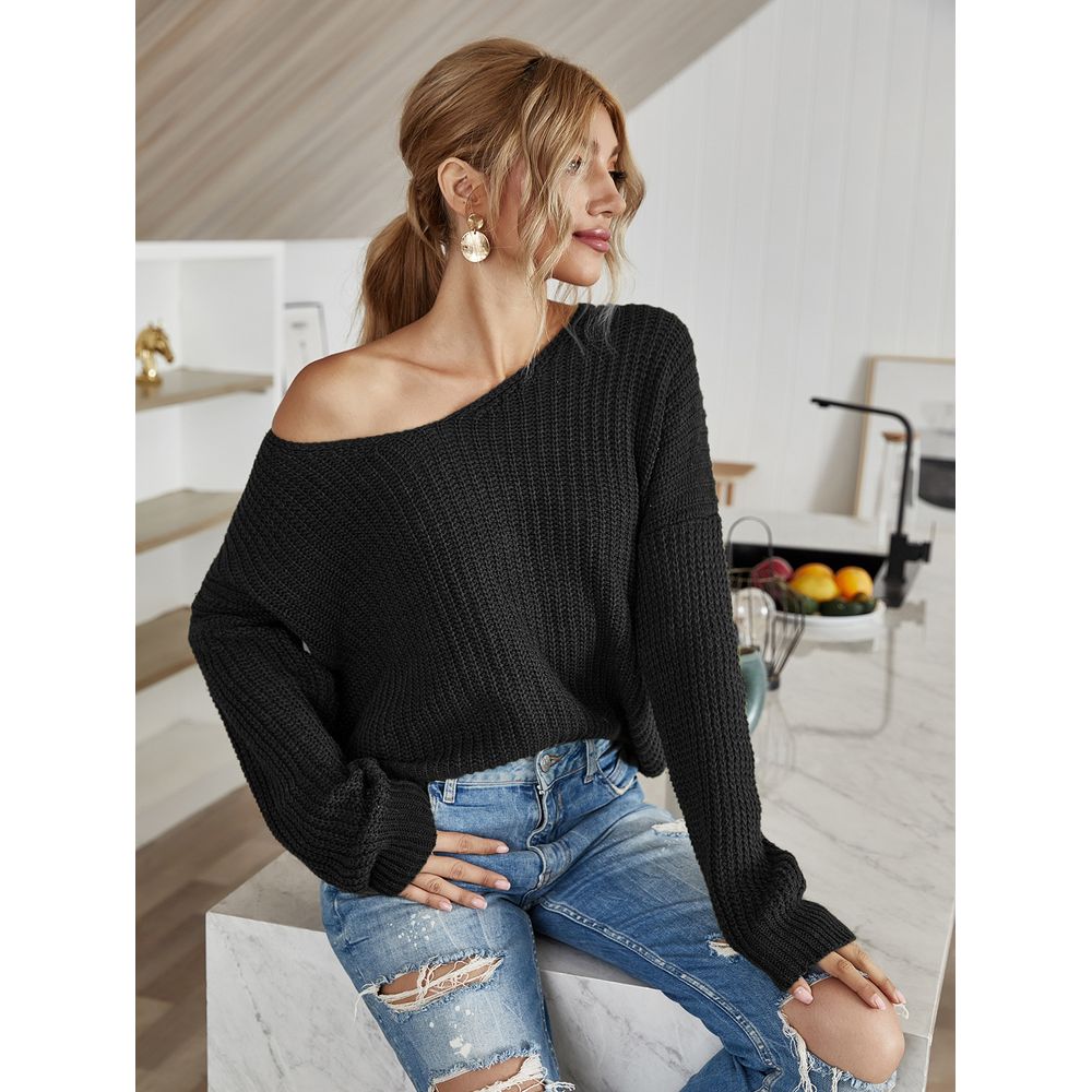 Off shoulder sweater with sale straps