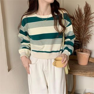 Casual sports style sweater