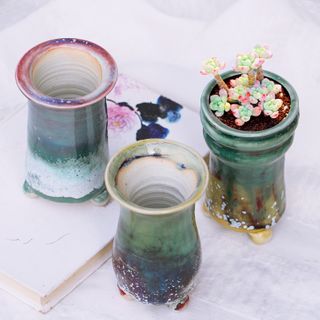 Korean Style Ceramic Polysnut Pot
