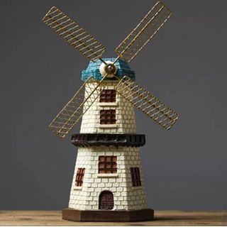 Retro Small Windmill Decoration