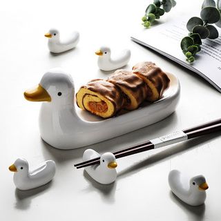 Cute Duck Ceramic Tableware Decor