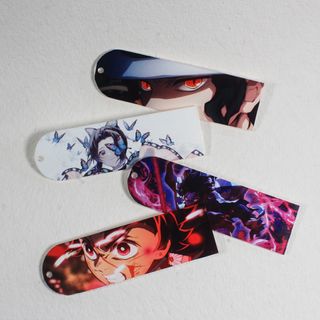 Personalized acrylic Photoprinted bookmark (Pack of 4)