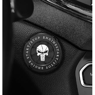 Rotatable Car Push Punisher Button Cover