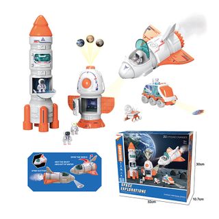 Space Rocket Toy Astronaut