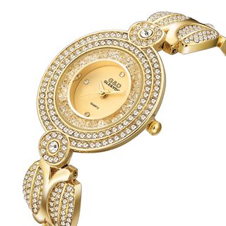 G&D Luxury Crystal Bracelet Watch
