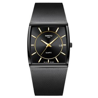 NIBOSI Mens Mesh Belt Watch