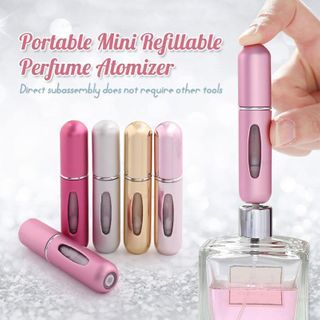 Portable Refillable Travel Perfume Automizer