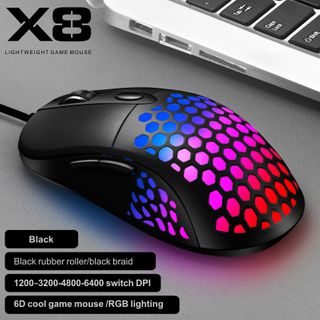 X8 Optical Wired RGB Gaming Mouse