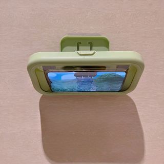 Bathroom waterproof mobile phone holder