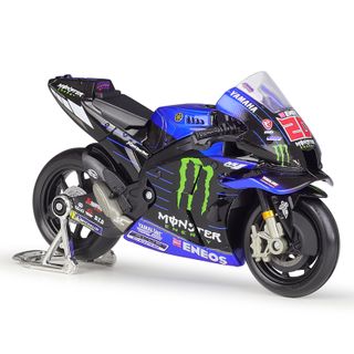 Maisto 1:18 Yamaha 2021 YZR M1 MotoGP Team No. 20 Diecast Model