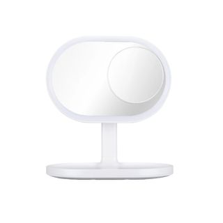 LED Mirror With Wireless Charger