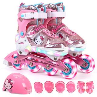 Hello Kitty Inline Skate Combo Set