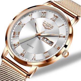 LIGE Women Luxury Quartz Watch