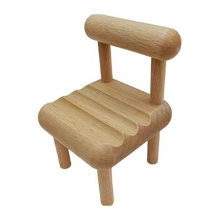 Home decor Chair Wooden Mobile Holder