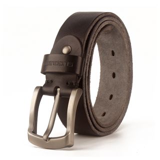 Retro Mens Cowhide Genuine Leather Belt