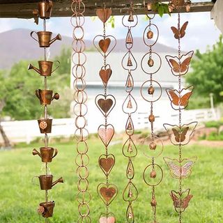 Courtyard Metal Wind Chime Decor Set