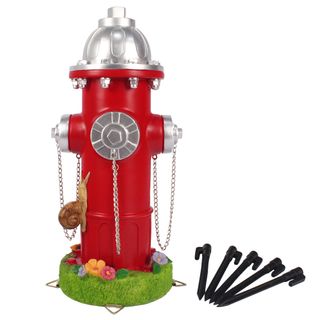 Resin Fire Hydrant Garden Statue