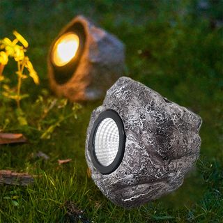 Gardening LED Solar Stone Spotlight