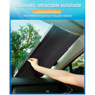 Automatic Retractable Sunshade Sun Protection Windshield