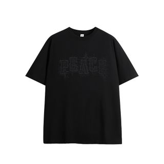 INF Mens Foam Printed Oversized T-Shirt