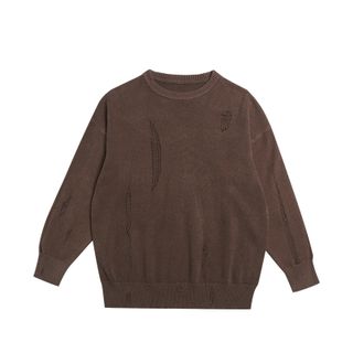 INF Mens High Street Ripped Loose Sweater