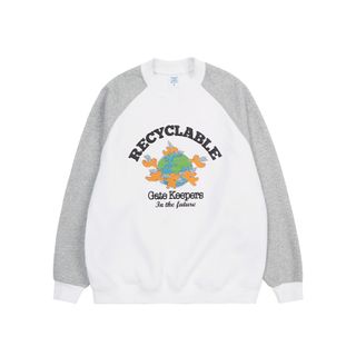 INF Mens Recyclable Foam Print Sweatshirt