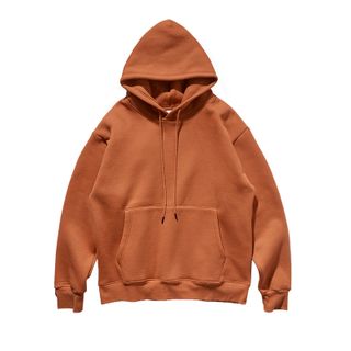 INF Mens Solid Color Hooded Sweatshirt