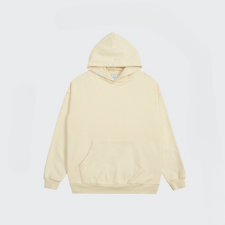 INF Mens Terry Loose Solid Color Hoodie