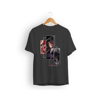 Demon Slayer Kokushibo Printed Cotton T-Shirt