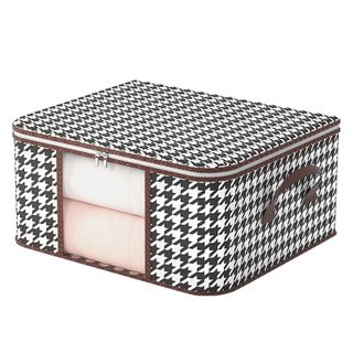 Houndstooth Visual Storage Bag