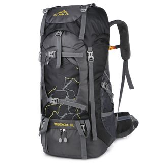 60L Outdoor Waterproof Hiking Backpack