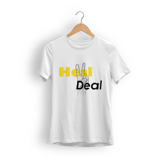 Heal DealText Printed T-shirt