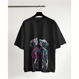 Dragon Ball Z Vegeta And Vegito Printed T-shirt