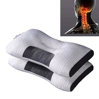 3d Spa Knitted Massage Pillow