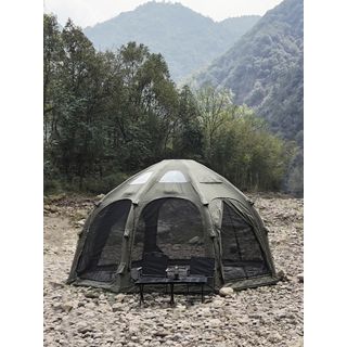 Military Green Inflatable Spherical Tent