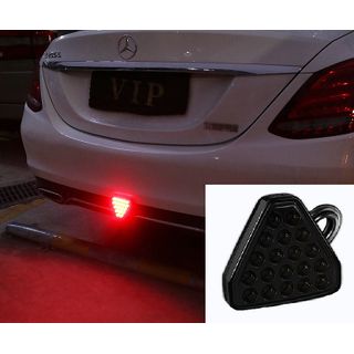 12V Car Lower Bumper Red Flashing Light