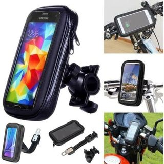 Motorcycle Waterproof Touch Case Phone Holder