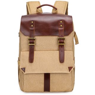 Retro Canvas Camera Backpack