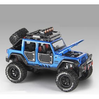 1:24 Off-Road Pull Back Diecast Jeep